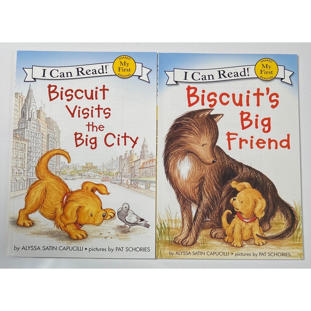 I Can Read! Biscuit Visits The Big‎ City & Biscuit's Big Friend Books